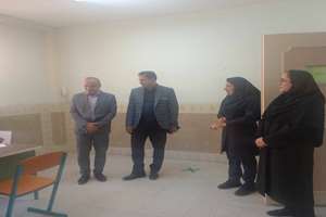 حضور مدیر توانبخشی و رئیس گروه توانبخشی سازمان آموزش و پرورش استثنایی کشور در مرکز جامع شماره یک ناحیه دو زاهدان